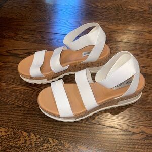 Steve Madden White Women's Sandals